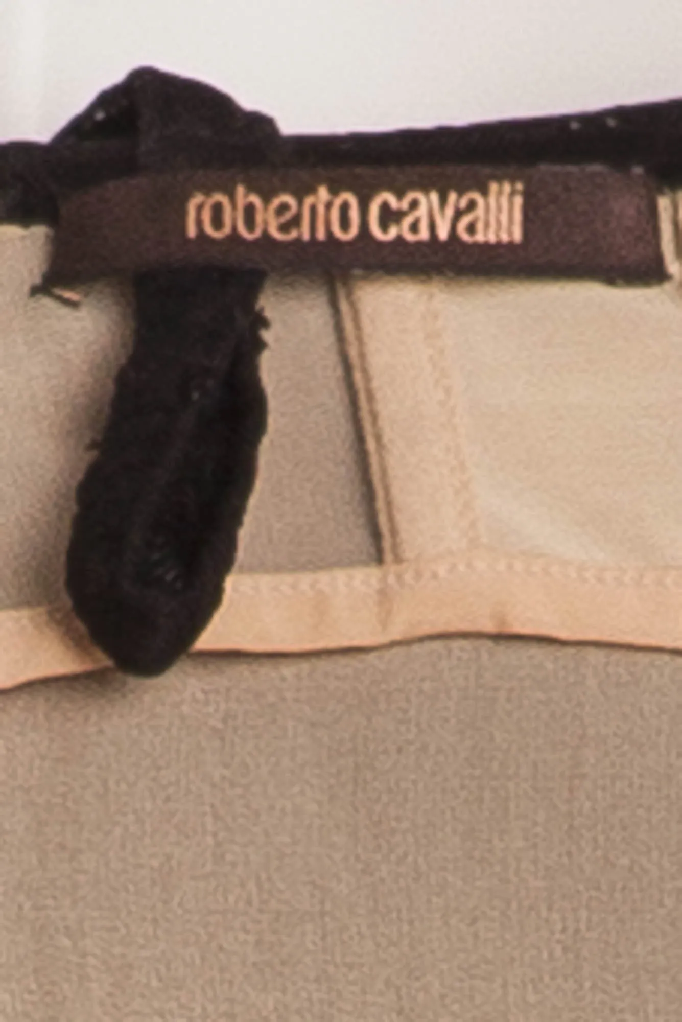 Roberto Cavalli - As Seen On Christina Aguilera - Black Beaded Dress Embellished with Lace - IT 42