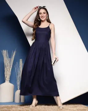 Royal Blue Grace Sleeveless Maxi