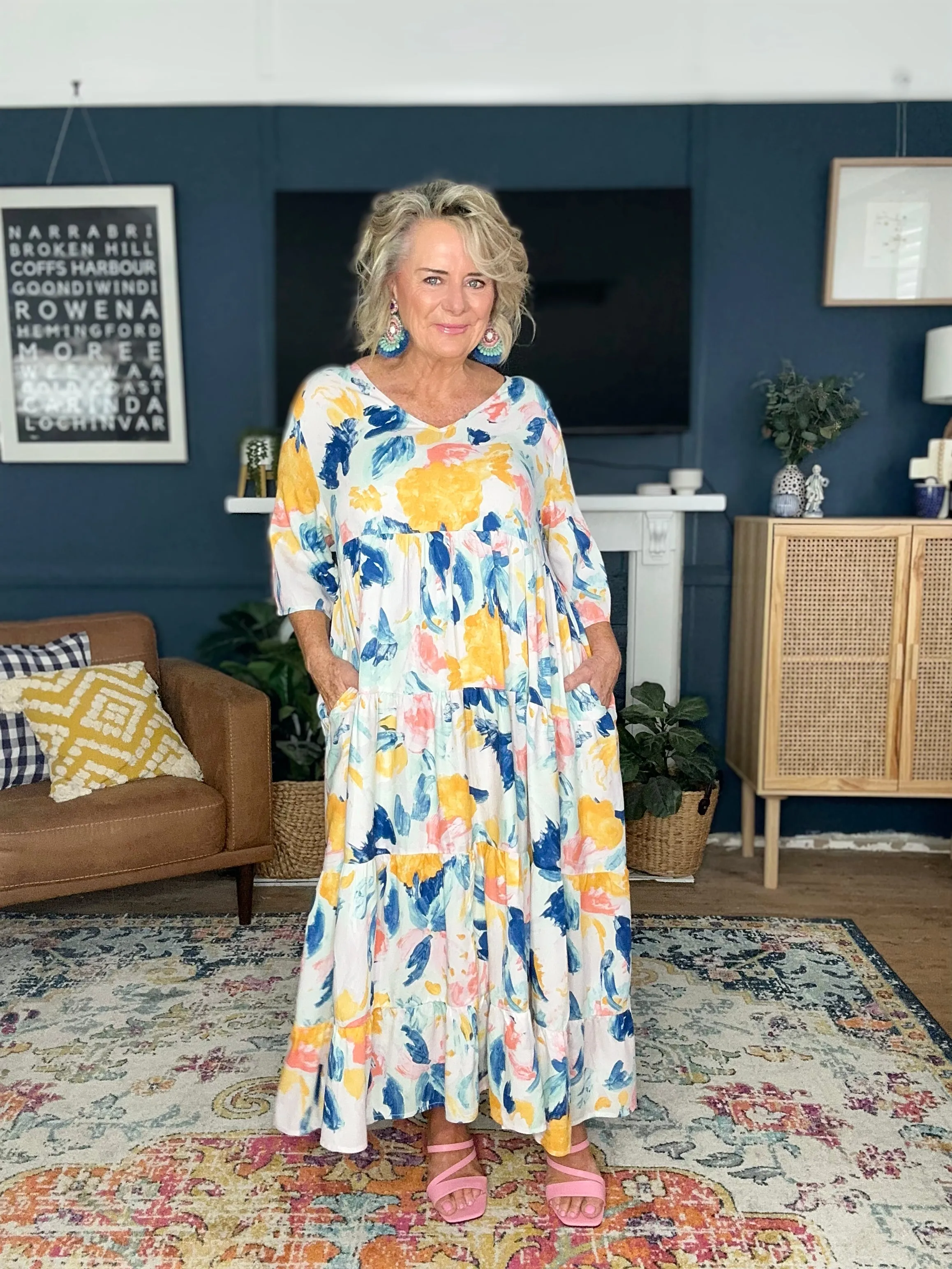 Ruffle Dress | Allure | FINAL SALE