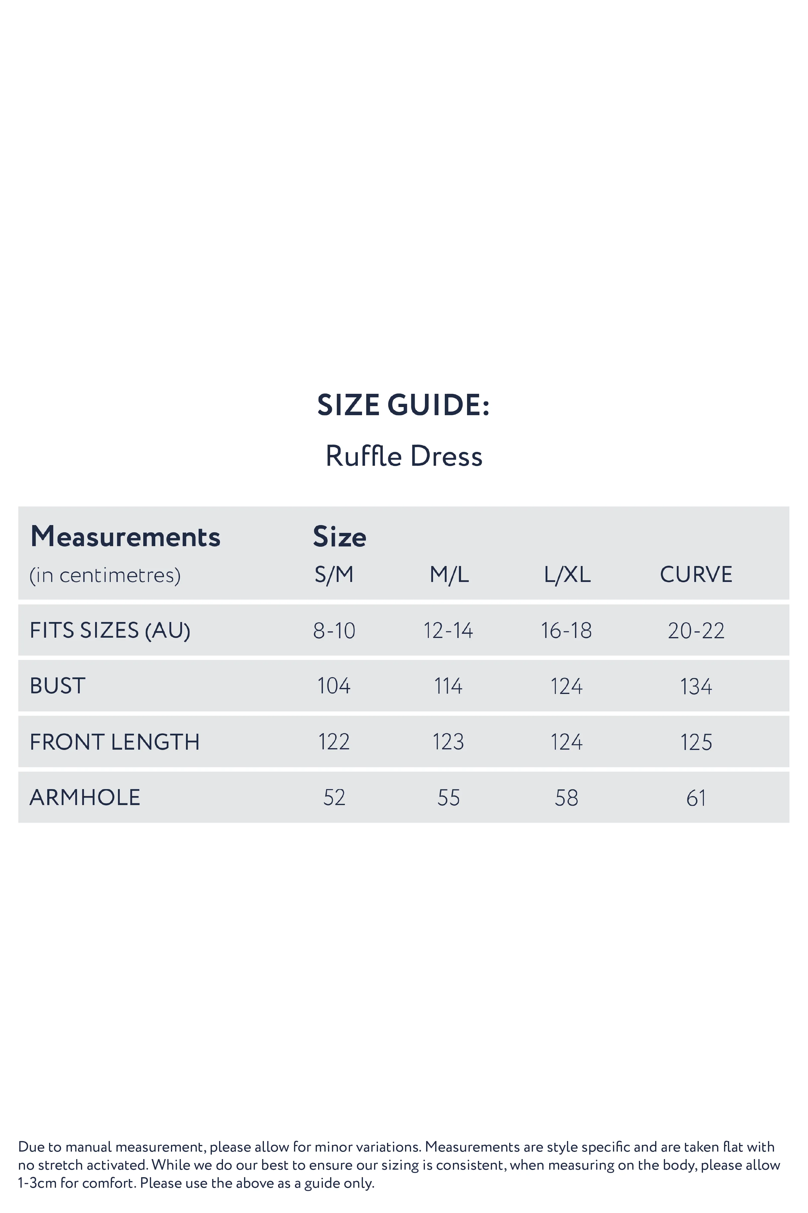 Ruffle Dress | Allure | FINAL SALE