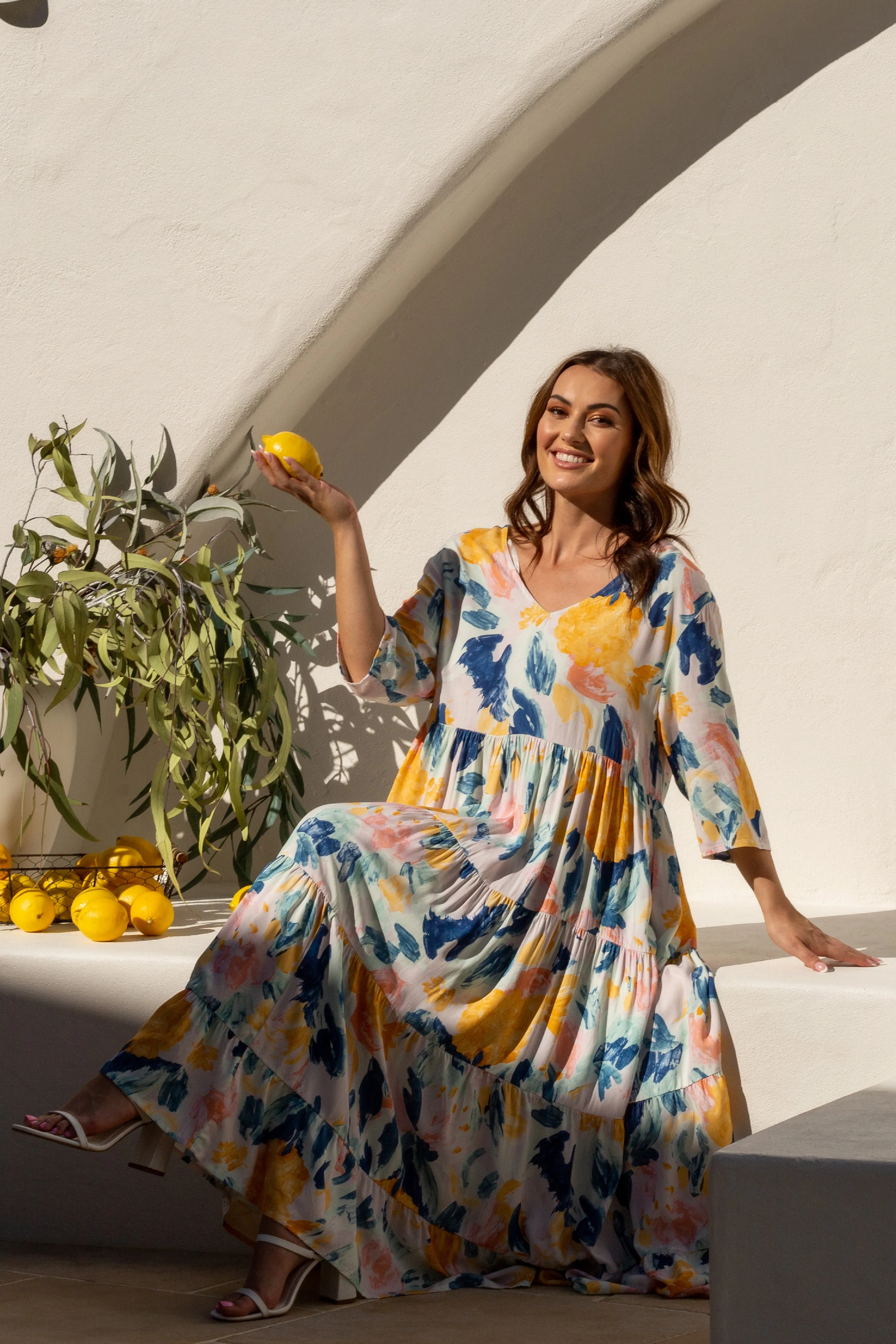 Ruffle Dress | Allure | FINAL SALE