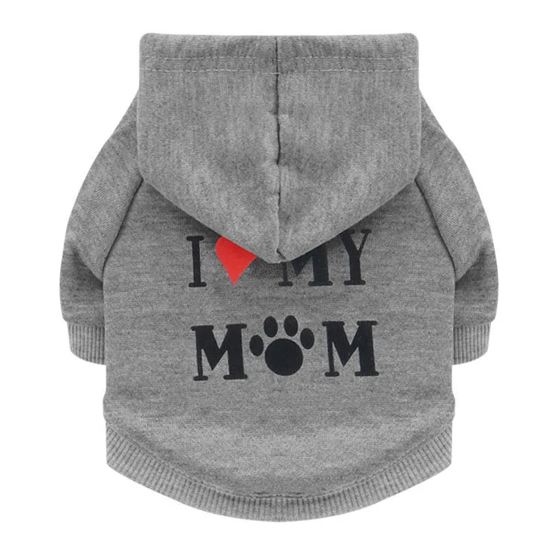 Security Dog Clothes Small Dog Hoodie Coat Chihuahua Dog Sweatshirt