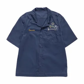 Service Works Light Twill Necessities Short Sleeve Shirt (Navy)