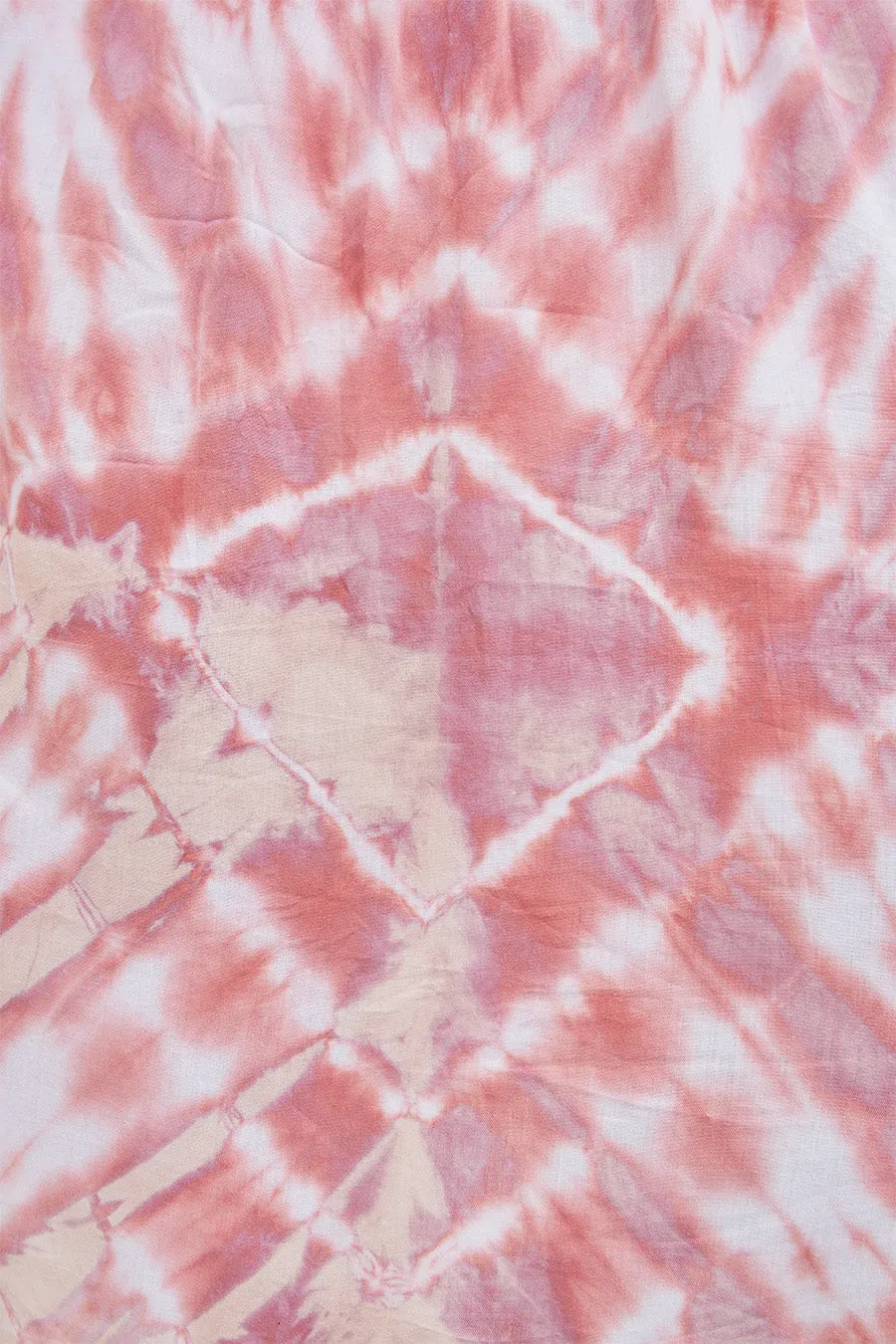 SOLSTICE LONG TUNIC // ABSTRACT BUBBLE TIE DYE