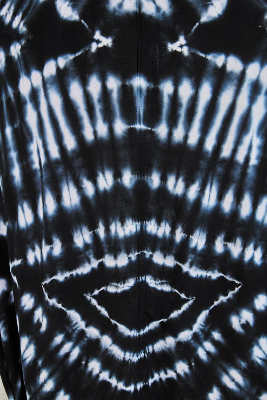 SOLSTICE LONG TUNIC // ABSTRACT BUBBLE TIE DYE
