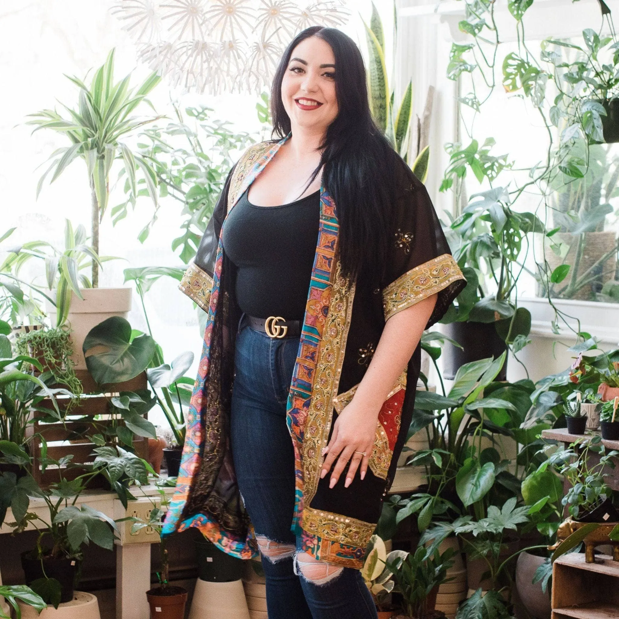 Sophia Silk Duster