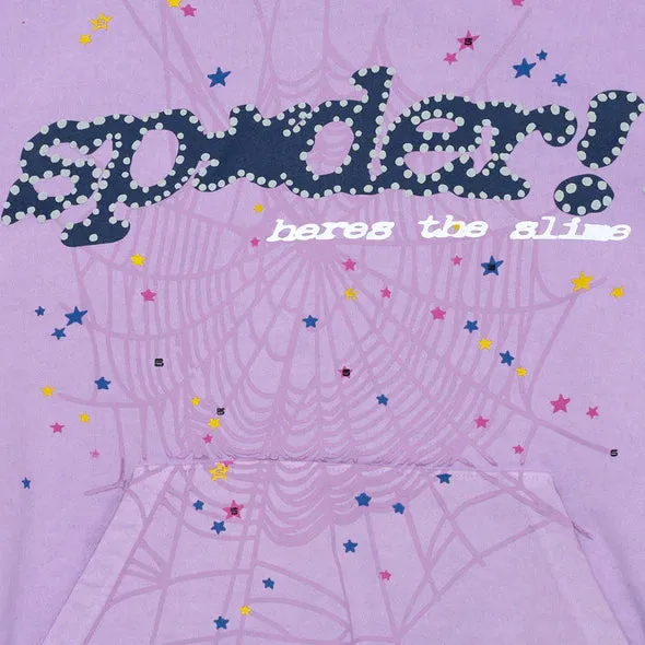 SP5DER WEB HOODIE 'AÇAÍ '