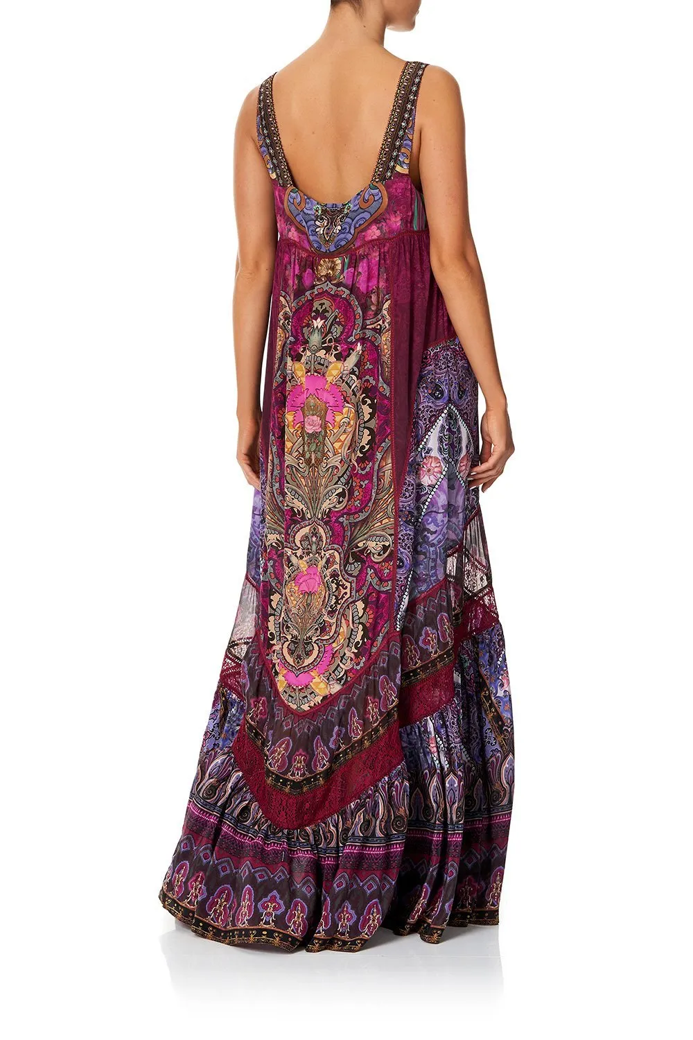 SPLICED MAXI DRESS DEUGHTER'S DESTINY