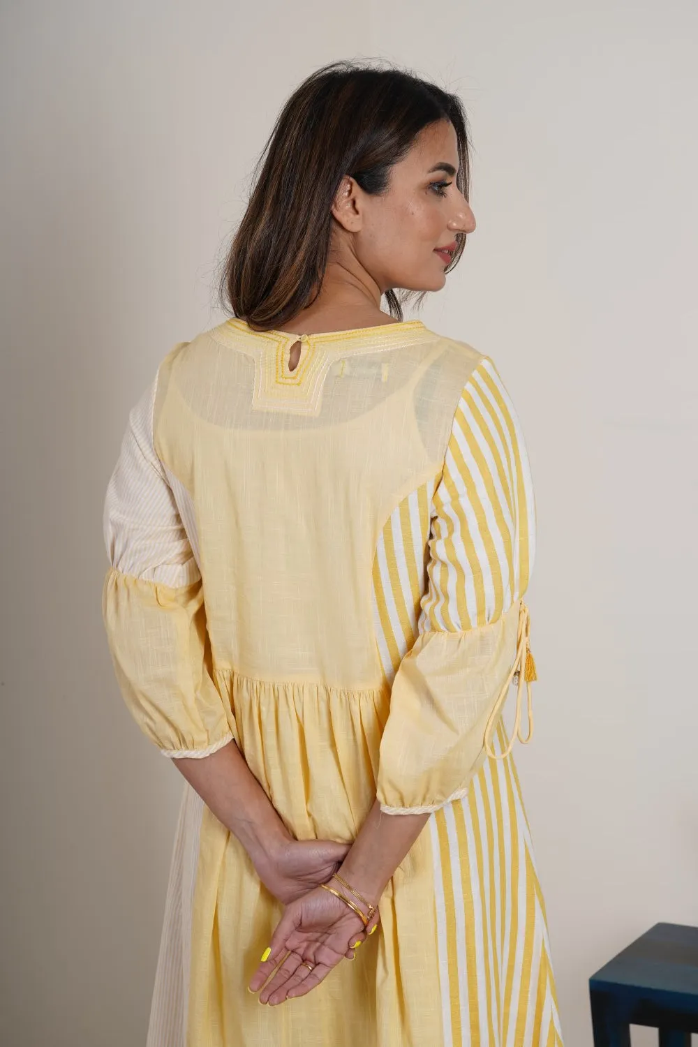 Striped Harmony Tunic Set