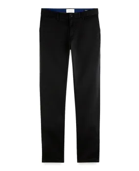 Stuart Stretch Chinos Regular Slim Fit Black