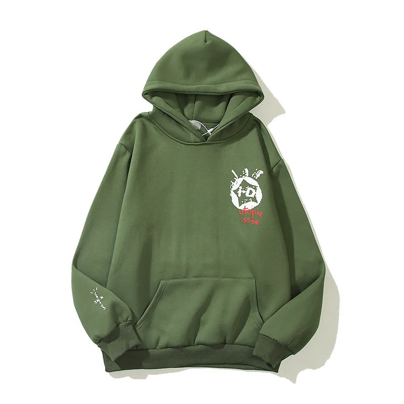 Stussy Hoodie Green Hoodie Sweatshirt Graffiti Letters