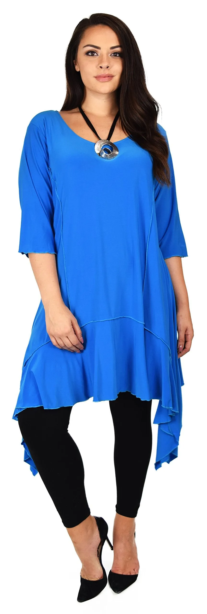 Stylish N Exclusive Crazy cuts Tunic,  Lagenlook Tunic dress, Plus Size Tunic, Quirky Tunic Dress. Plus size clothing