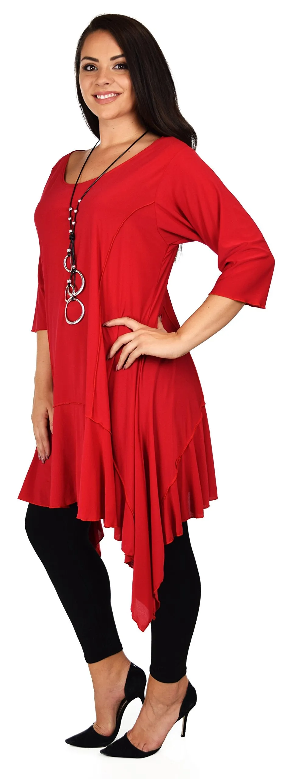 Stylish N Exclusive Crazy cuts Tunic,  Lagenlook Tunic dress, Plus Size Tunic, Quirky Tunic Dress. Plus size clothing