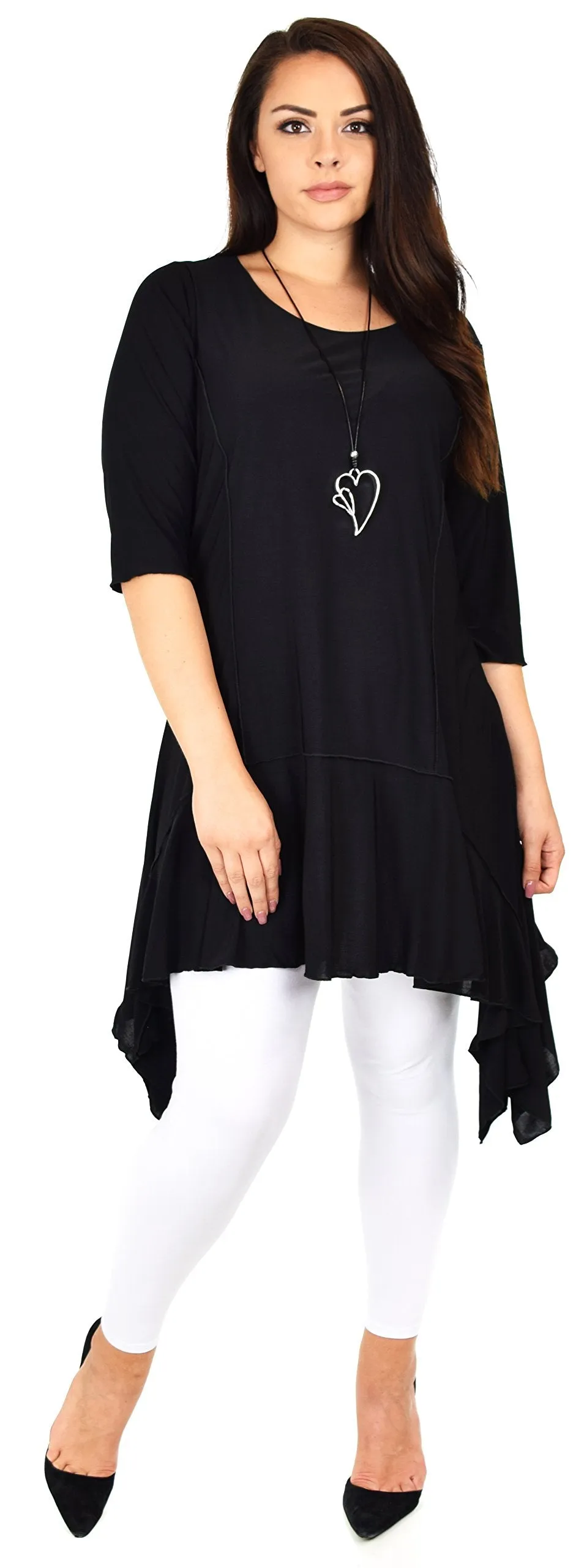 Stylish N Exclusive Crazy cuts Tunic,  Lagenlook Tunic dress, Plus Size Tunic, Quirky Tunic Dress. Plus size clothing