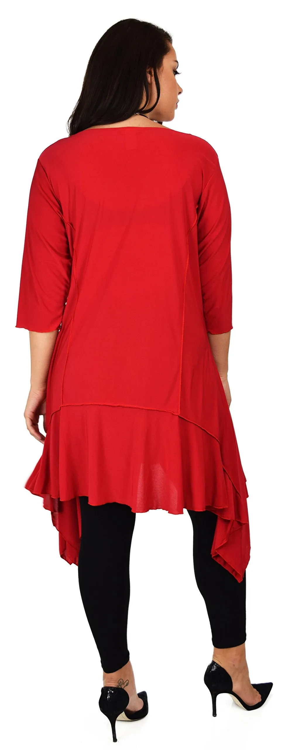 Stylish N Exclusive Crazy cuts Tunic,  Lagenlook Tunic dress, Plus Size Tunic, Quirky Tunic Dress. Plus size clothing
