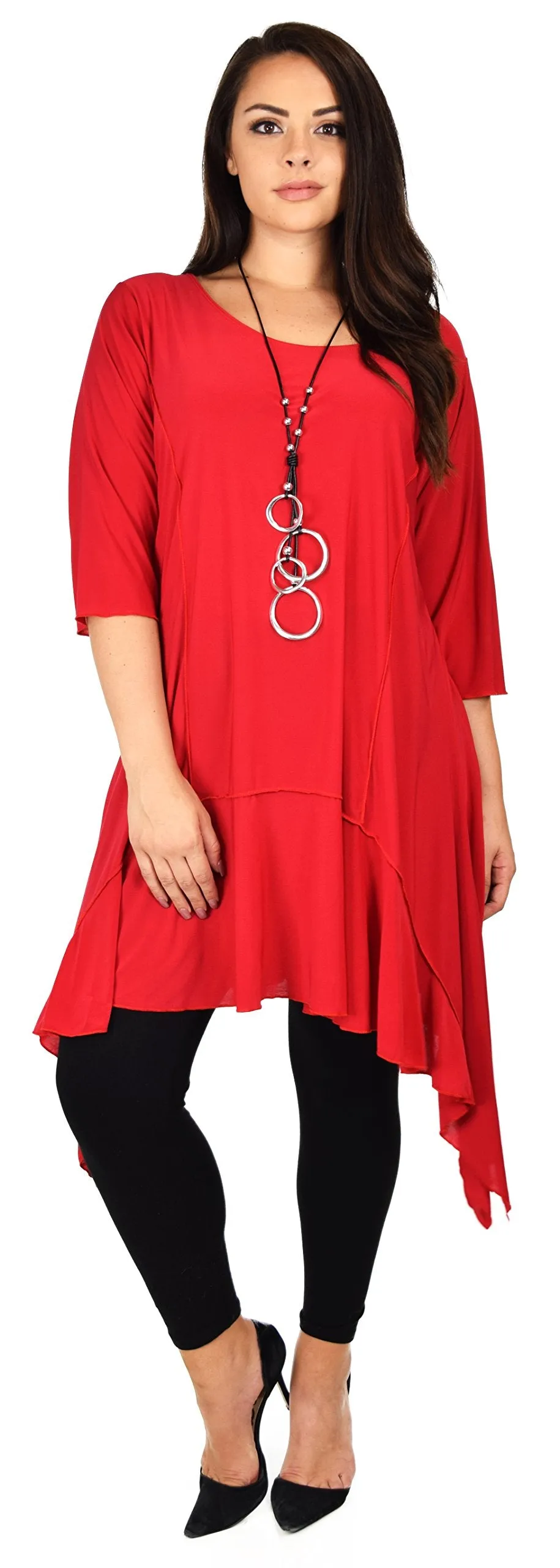 Stylish N Exclusive Crazy cuts Tunic,  Lagenlook Tunic dress, Plus Size Tunic, Quirky Tunic Dress. Plus size clothing