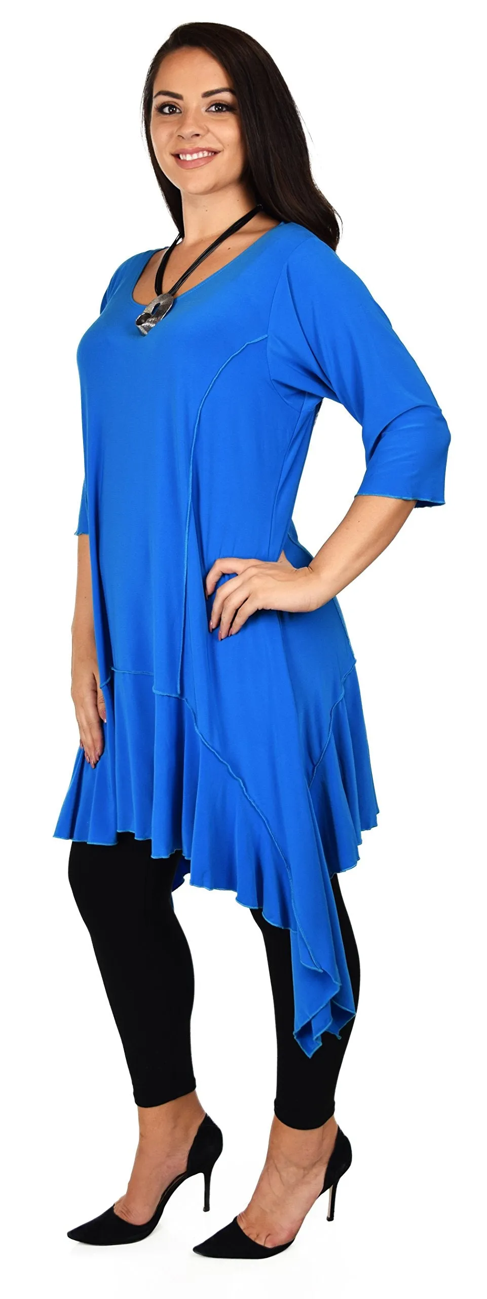 Stylish N Exclusive Crazy cuts Tunic,  Lagenlook Tunic dress, Plus Size Tunic, Quirky Tunic Dress. Plus size clothing