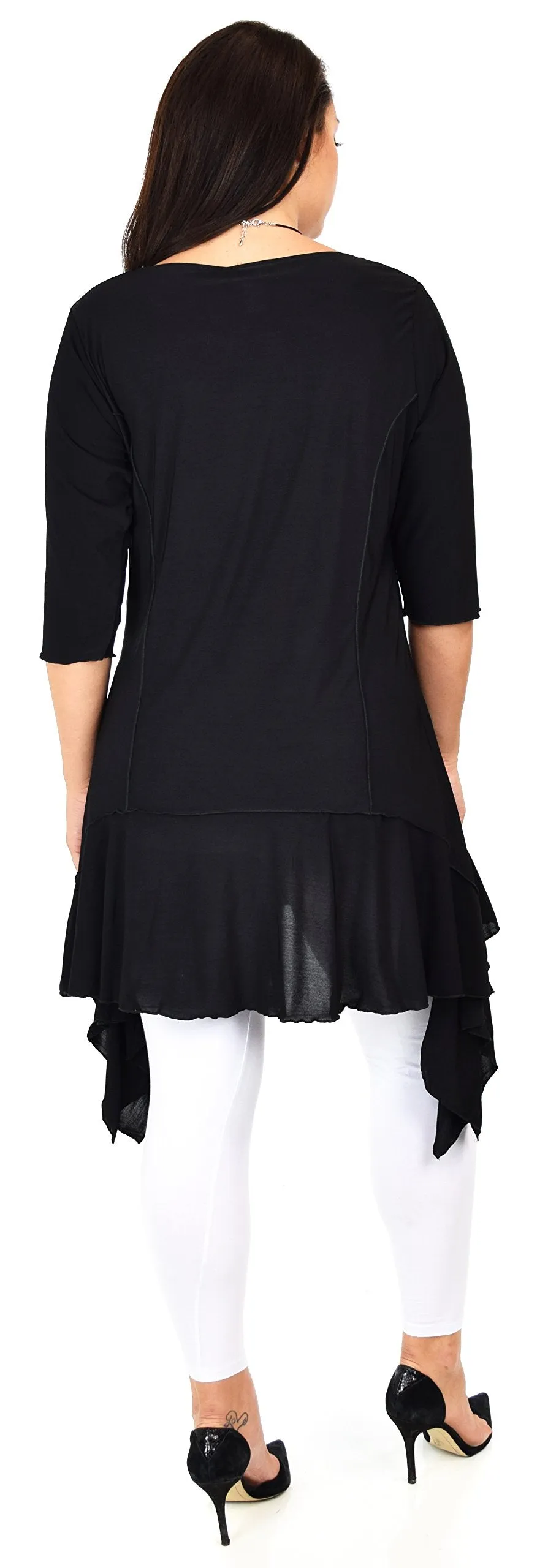 Stylish N Exclusive Crazy cuts Tunic,  Lagenlook Tunic dress, Plus Size Tunic, Quirky Tunic Dress. Plus size clothing