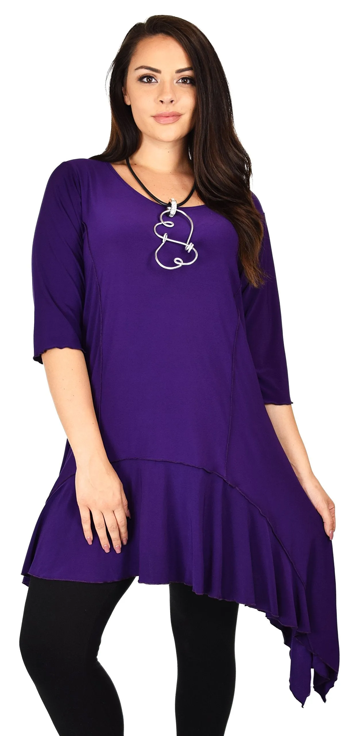 Stylish N Exclusive Crazy cuts Tunic,  Lagenlook Tunic dress, Plus Size Tunic, Quirky Tunic Dress. Plus size clothing