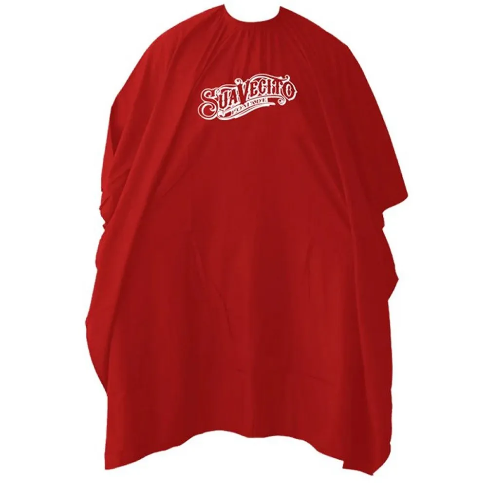 Suavecito Barber Cape - Red