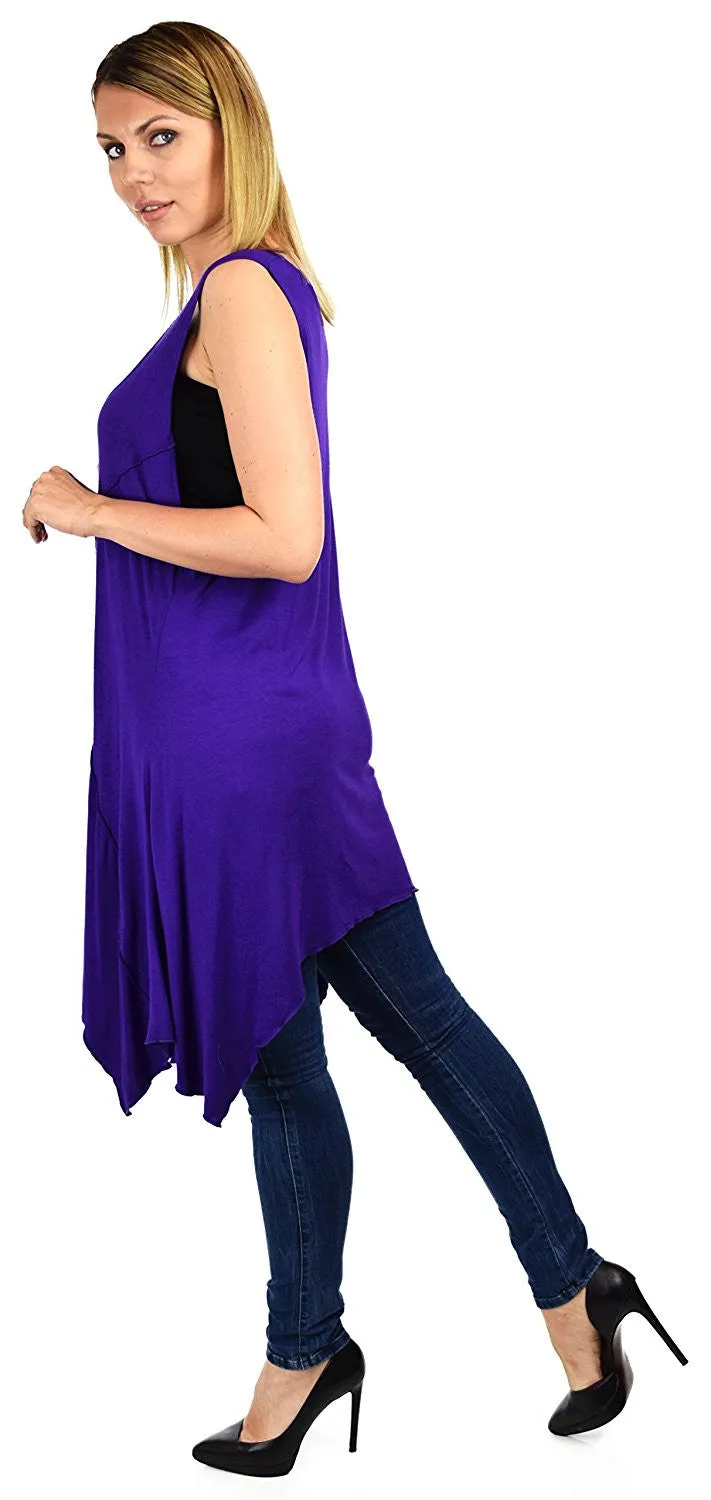 Summer Swing Flared Tank Top | Sleeveless Tunic Blouse Top