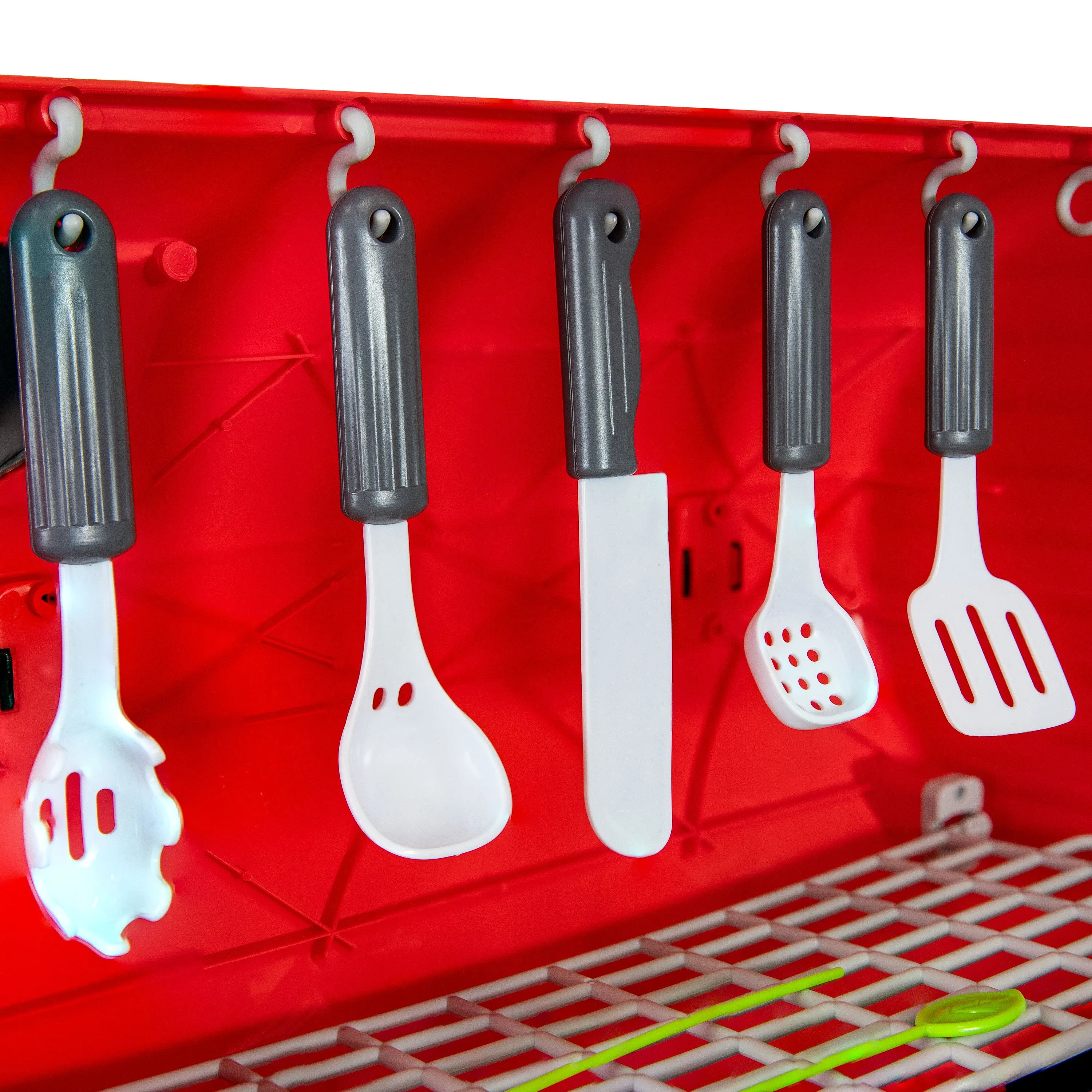 Sunnydaze Sizzle and Smoke Toy Grill Set for Kids Ages 3 