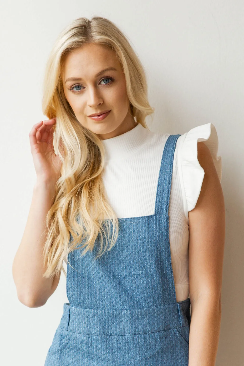 sweet sunshine overall dress
