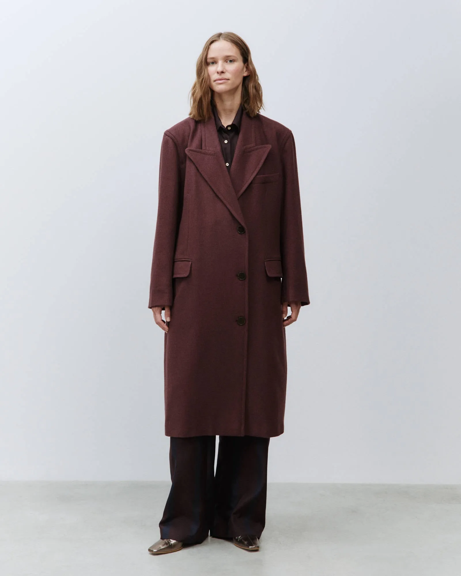 TAILORED CANVAS COAT