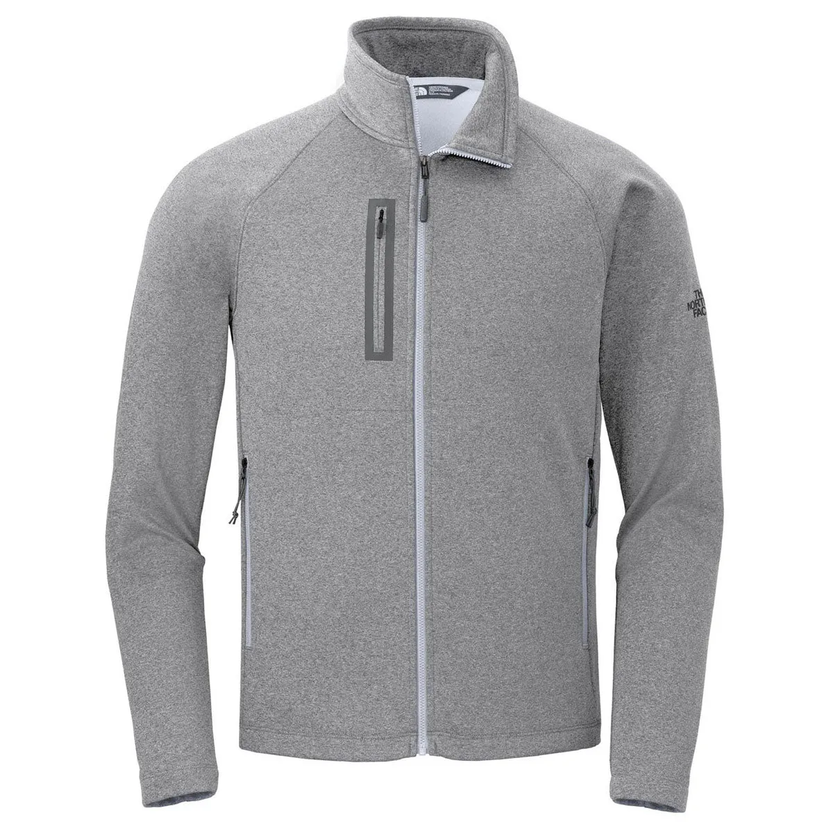 The North Face Men's TNF Medium Grey Heather Canyon Flats Fleece Jacket