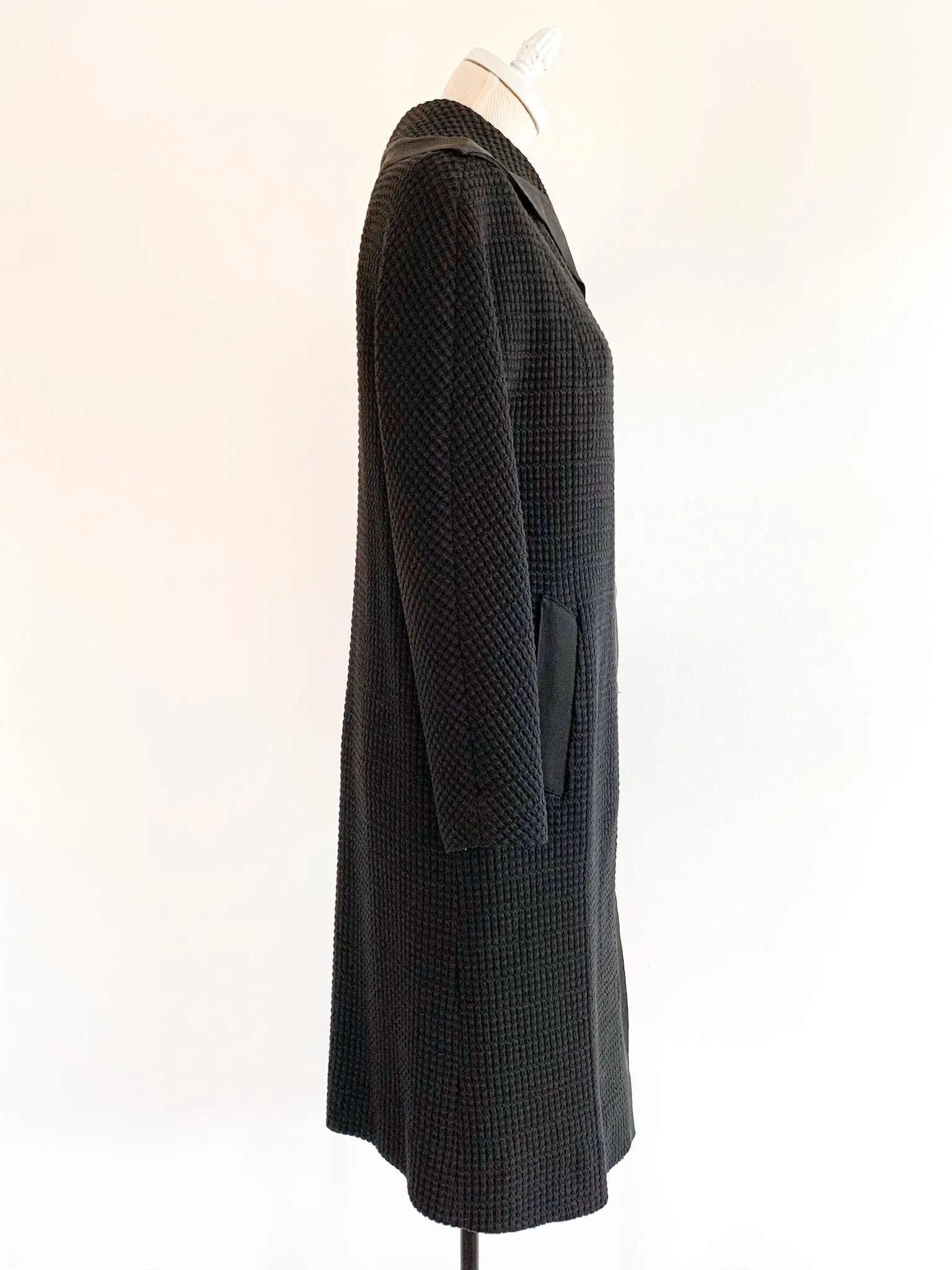 Thermal Waffle Weave Coat