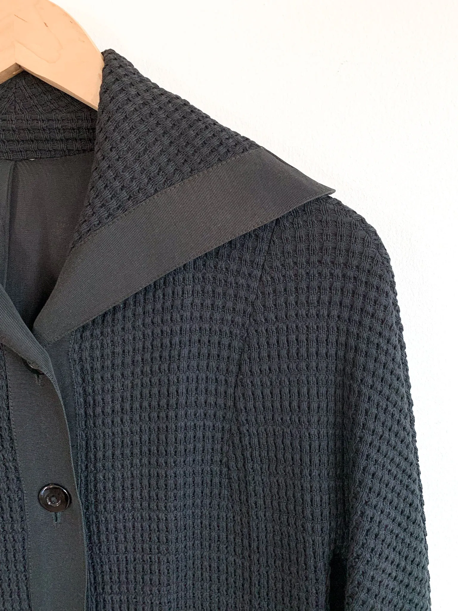 Thermal Waffle Weave Coat