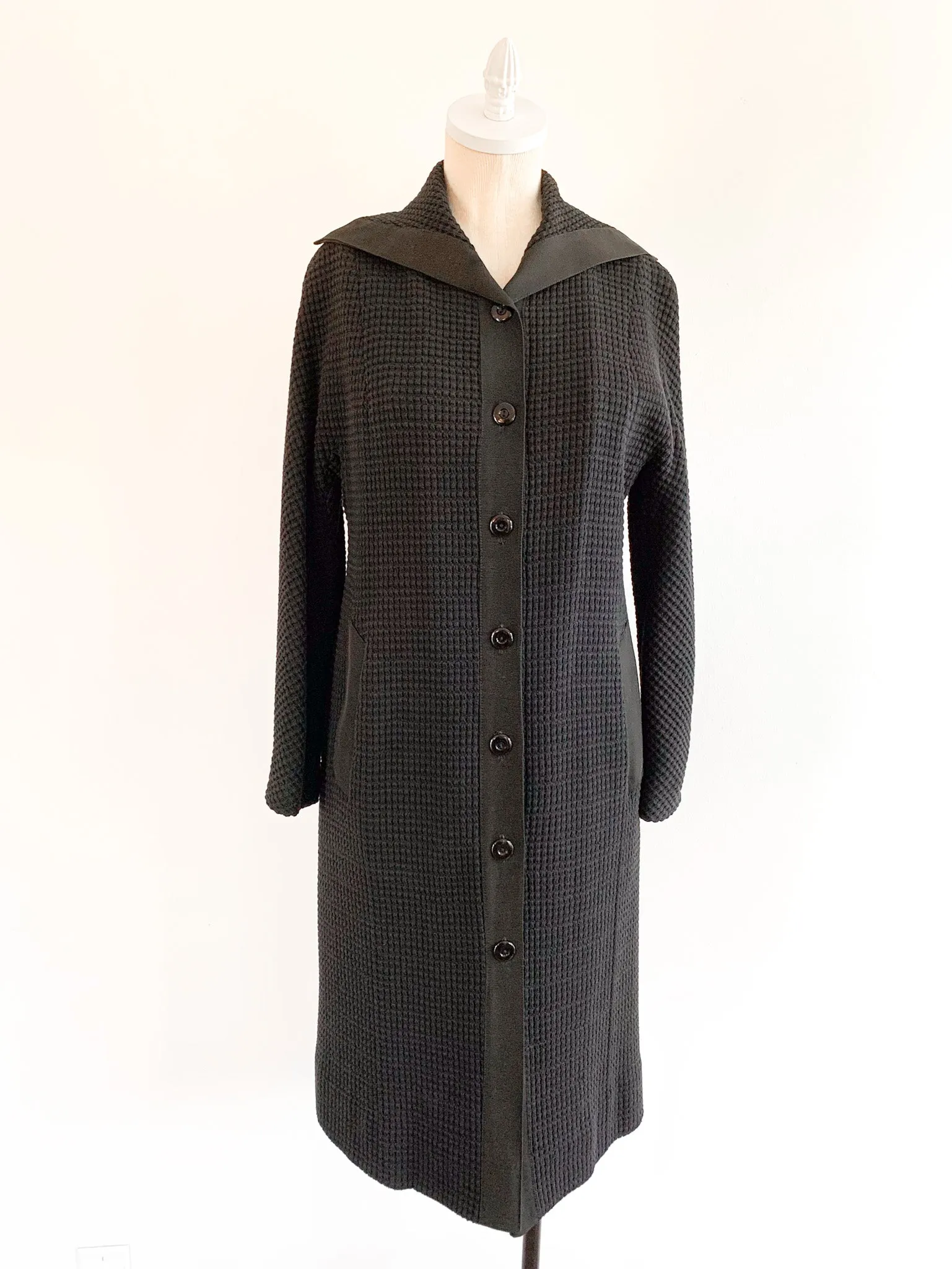 Thermal Waffle Weave Coat