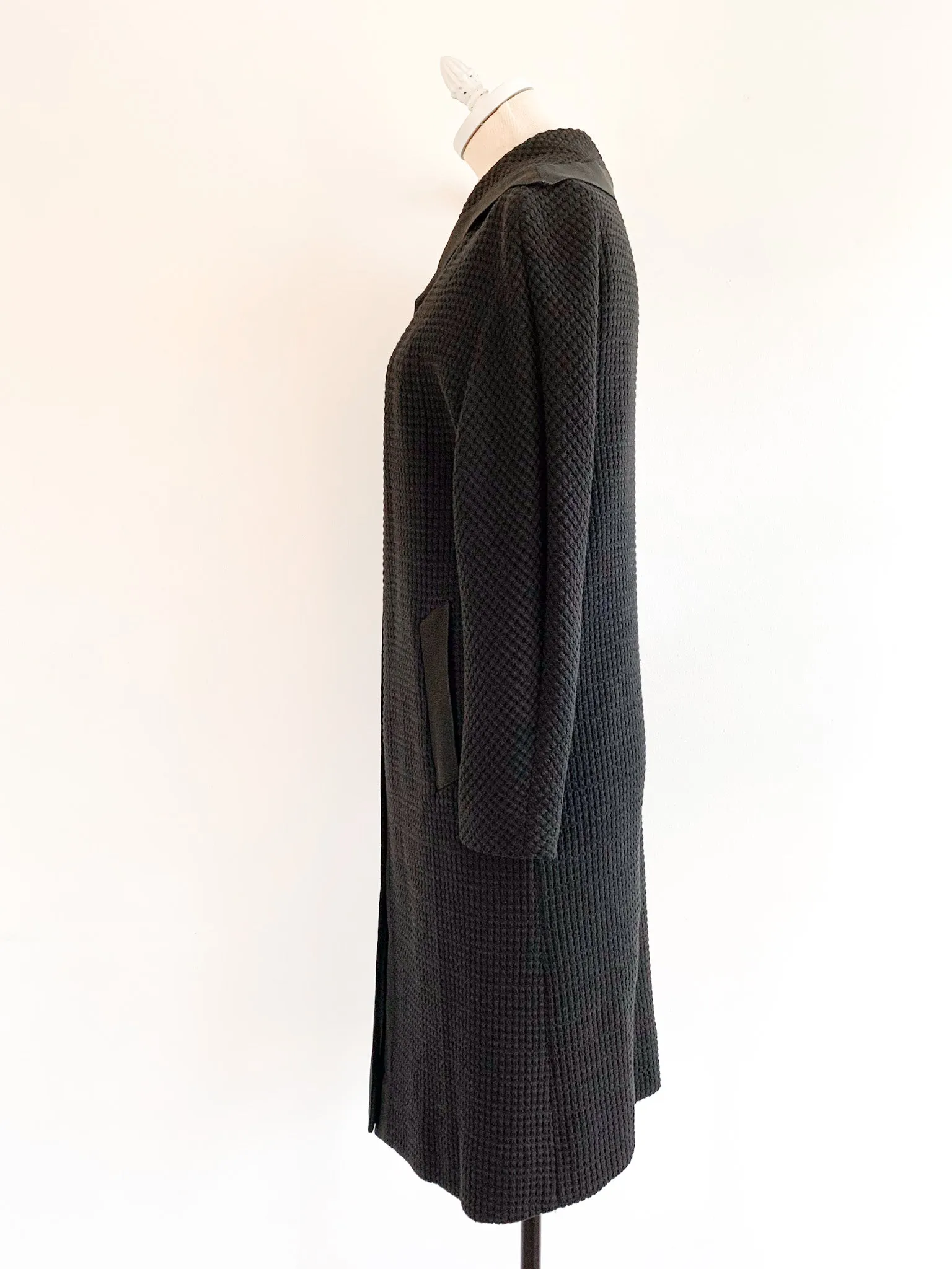 Thermal Waffle Weave Coat