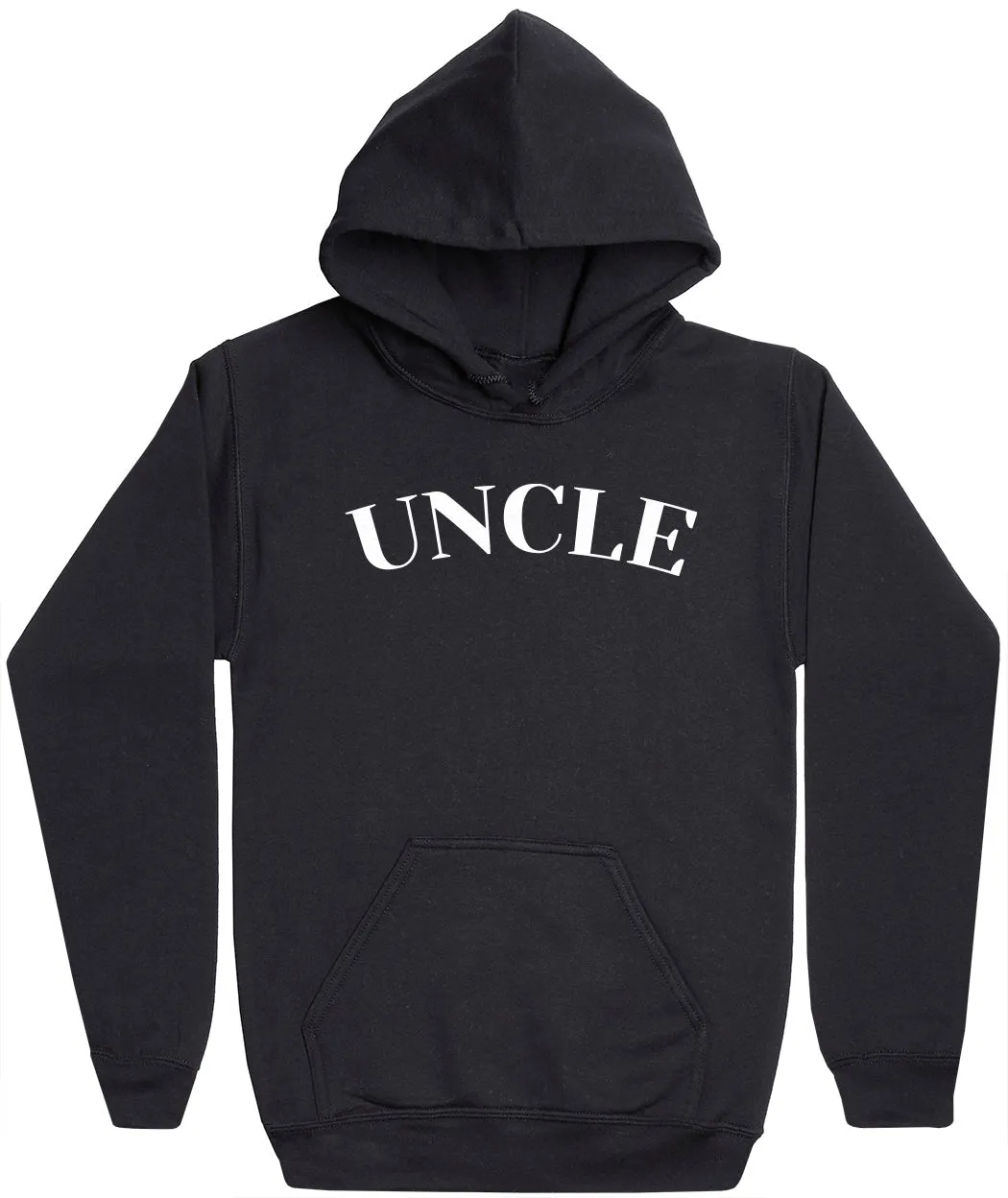 Uncle - White - Mens Hoodie - Uncle Hoodie
