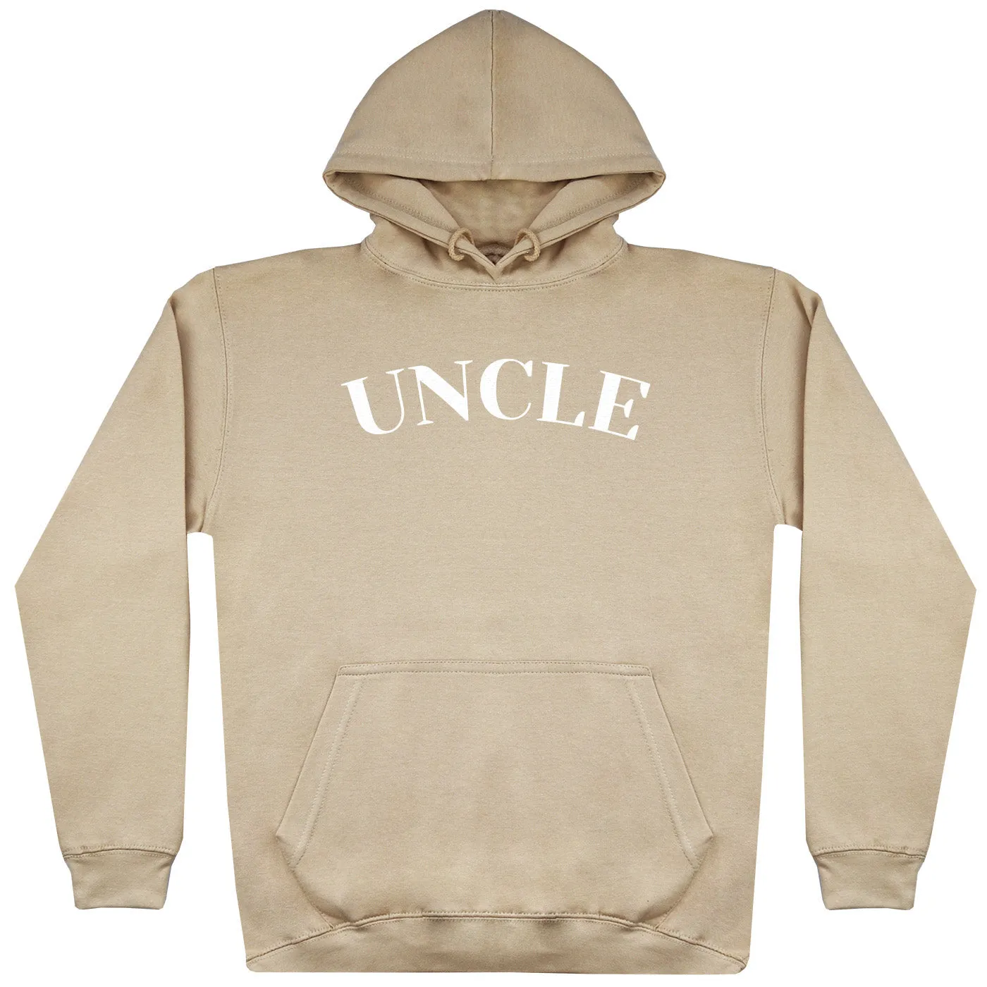 Uncle - White - Mens Hoodie - Uncle Hoodie