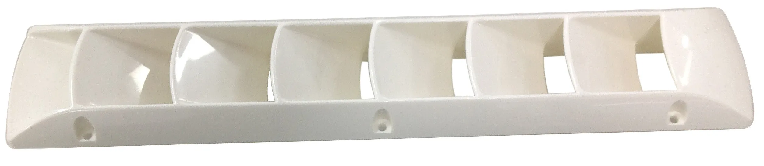 VENTILATOR ABS 6 LOUVRE WHITE