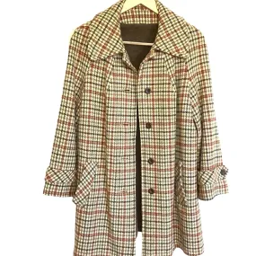 Vintage Houndstooth Coat