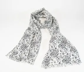 Viscose Scarf Paisley Print