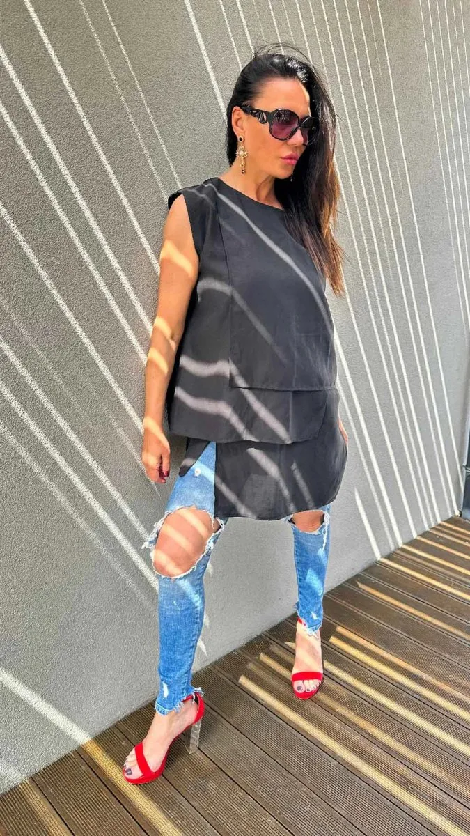 White Linen Tunic ALLA