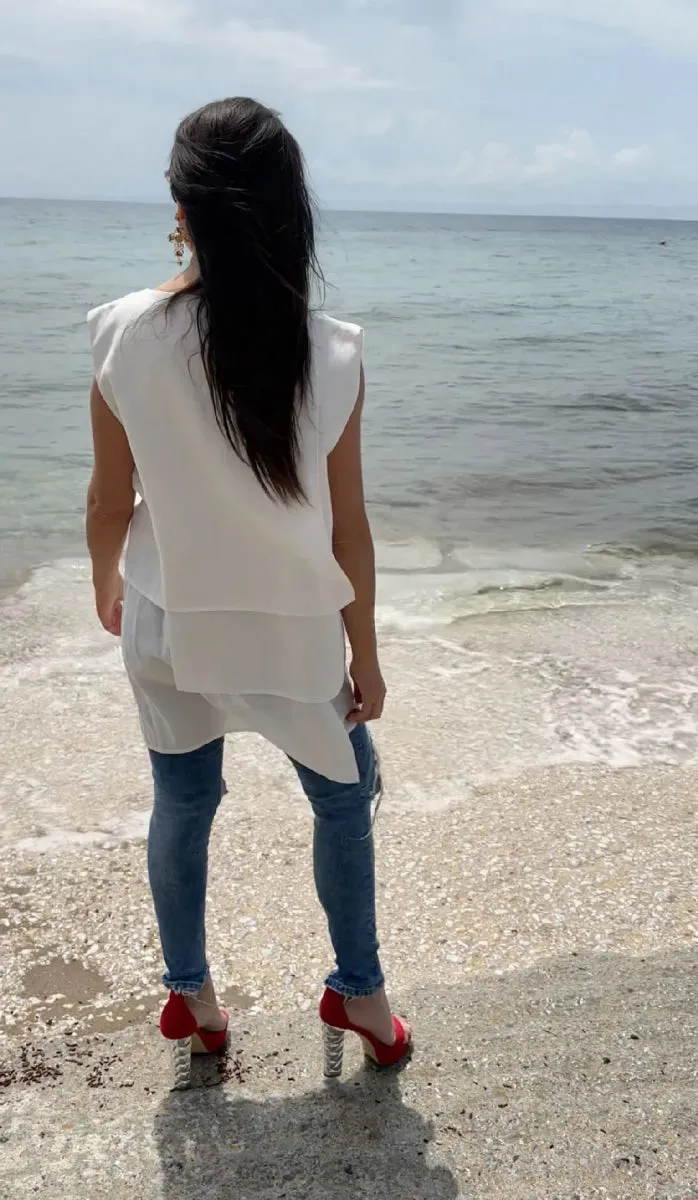 White Linen Tunic ALLA