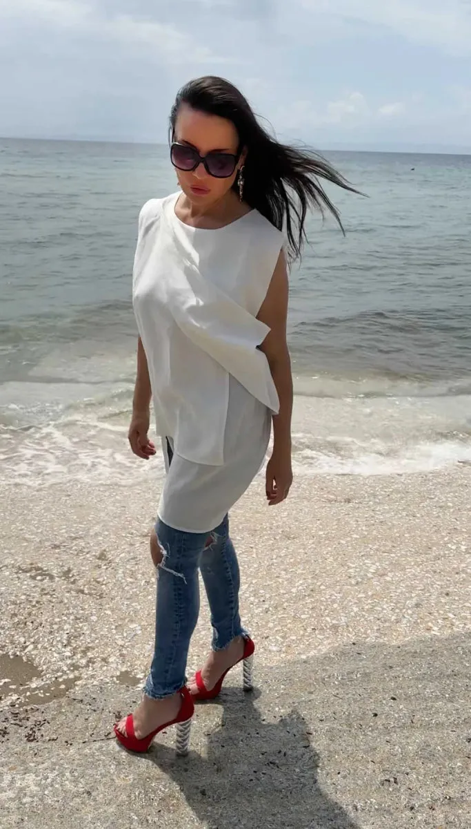 White Linen Tunic ALLA