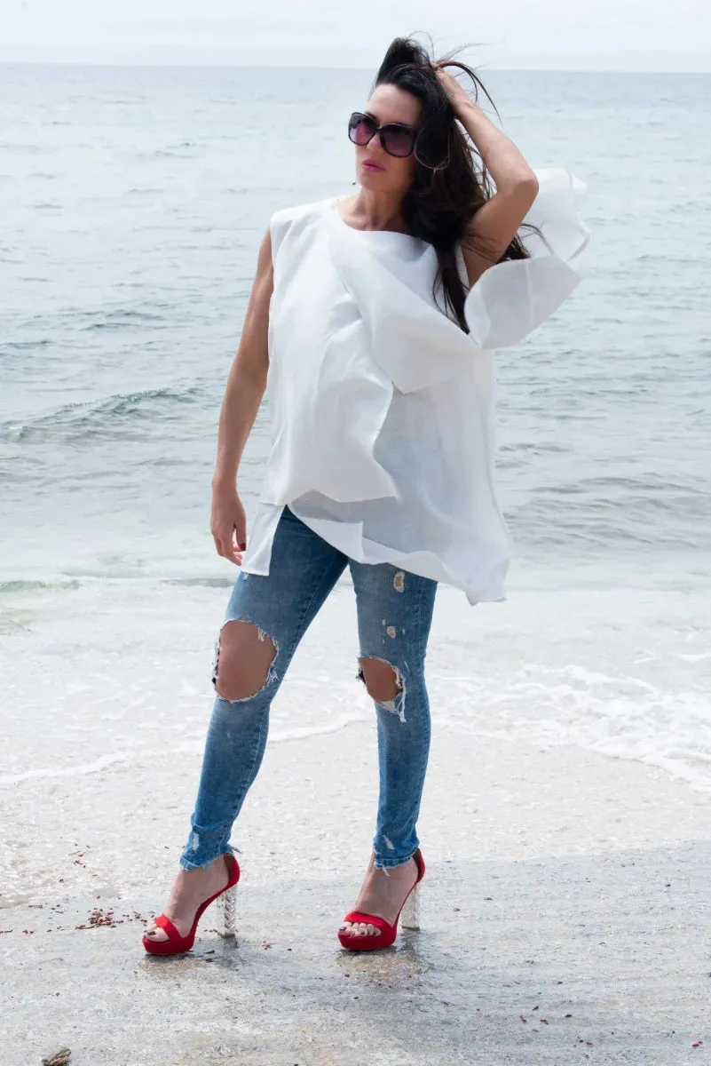 White Linen Tunic ALLA
