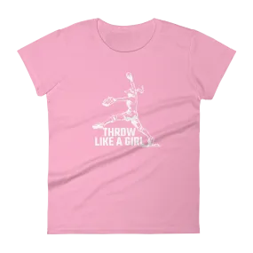 Women's Throw Like A Girl T-Shirt