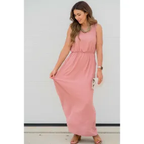 Woven Dressy Pocket Maxi