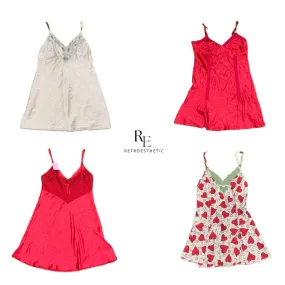 Y2K 2024 Valentines Special Silk slips Dress (SR-036)