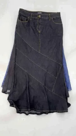 Y2K Denim Maxi Skirts (SR-586)