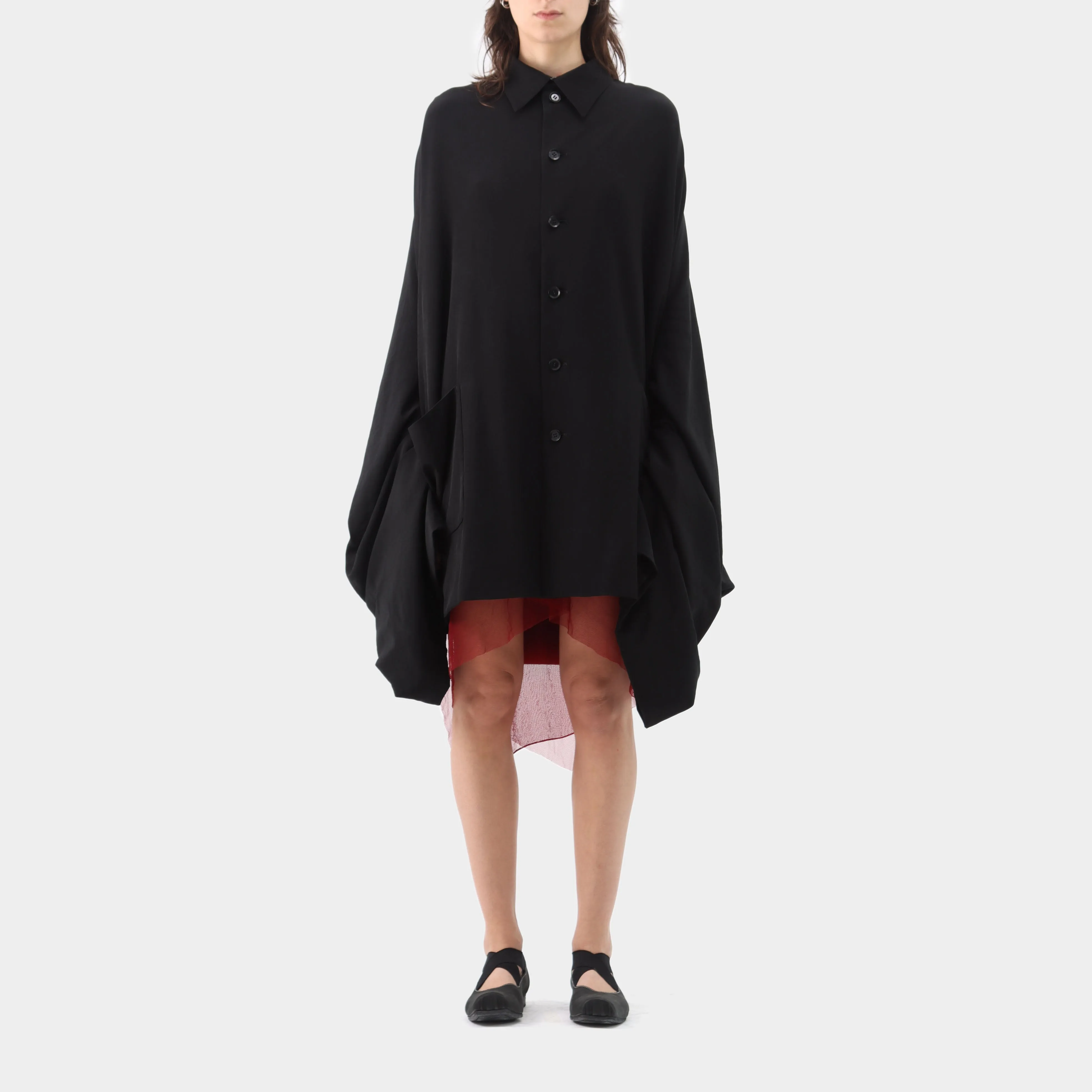 Yohji Yamamoto Exaggerated Sleeve Kimono Jacket