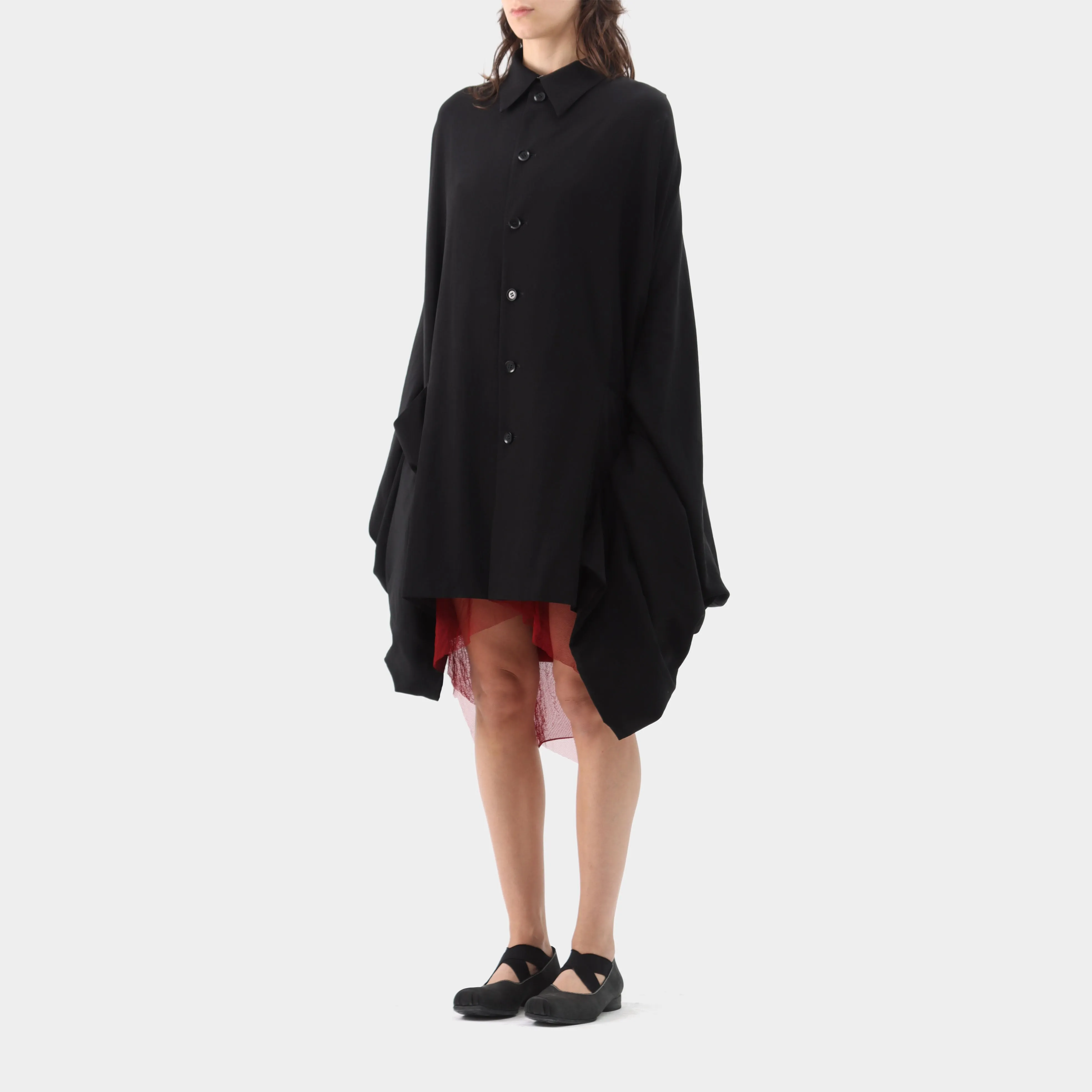 Yohji Yamamoto Exaggerated Sleeve Kimono Jacket