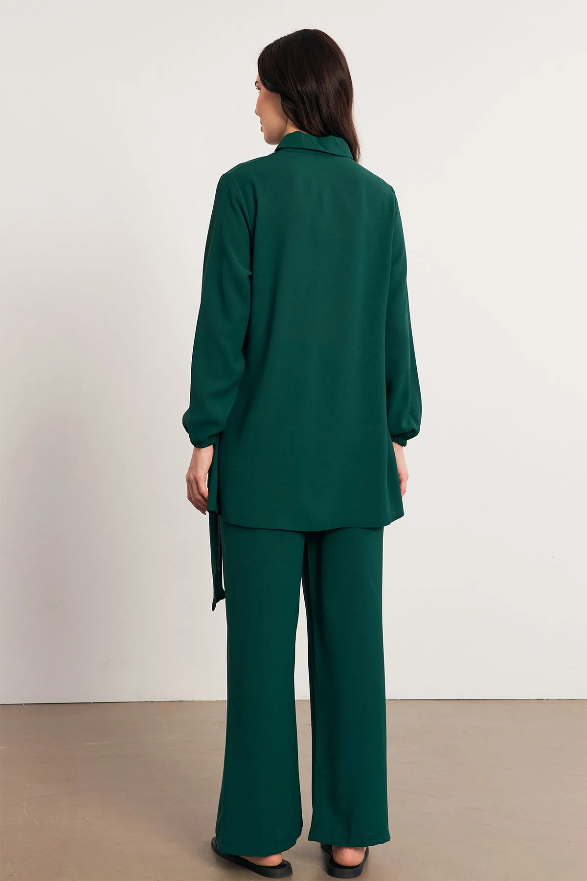 ZRF Women Perla Tunic Pants Set - Emerald - Kharkiv